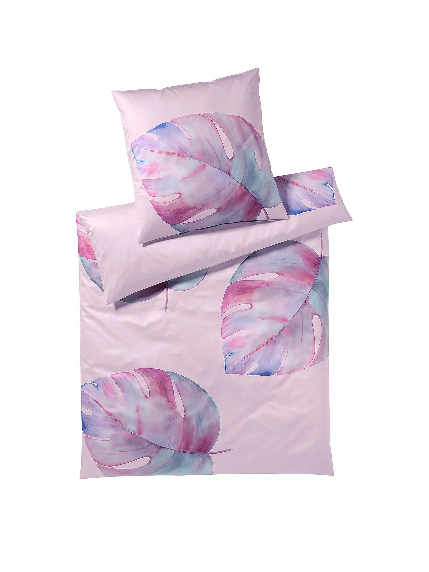 ELEGANTE | Satin Bettwäsche 70x90cm/140x200cm | rosa